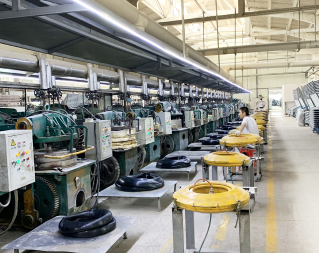 Tire Flap Production Workshop View