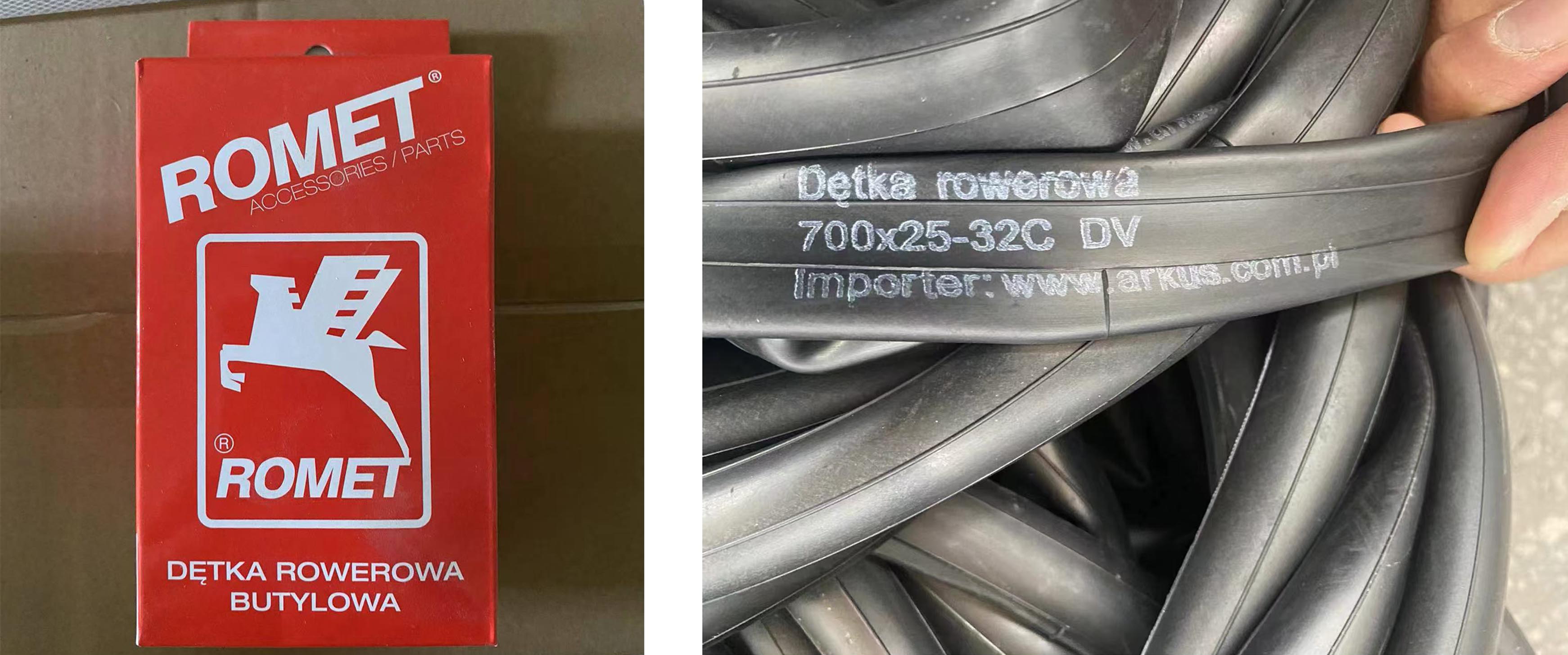 OEM Tubes for Romet Bicycle Tires