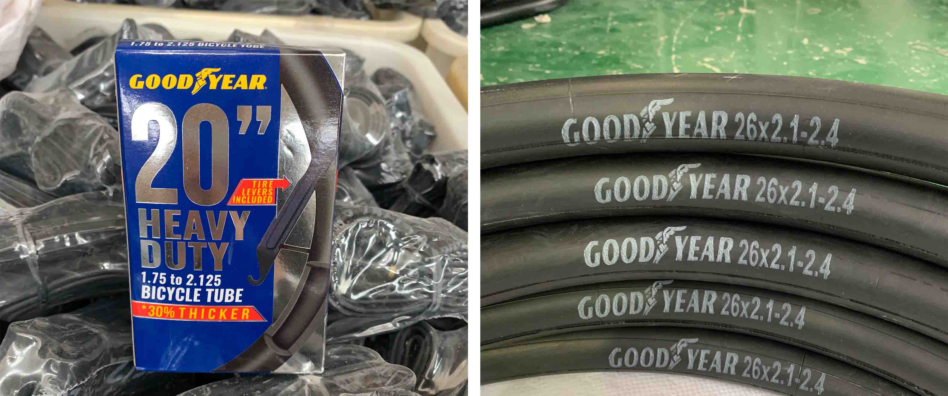 Goodyear OEM Butyl Rubber Tubes